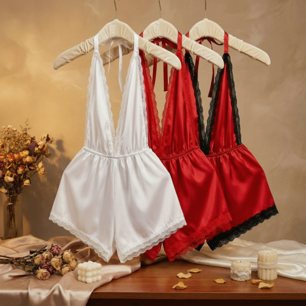 COMBINAISON SATIN DE LUXE