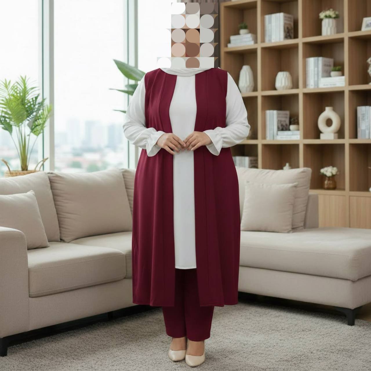 ENSEMBLE CHEMISE BLANCHE